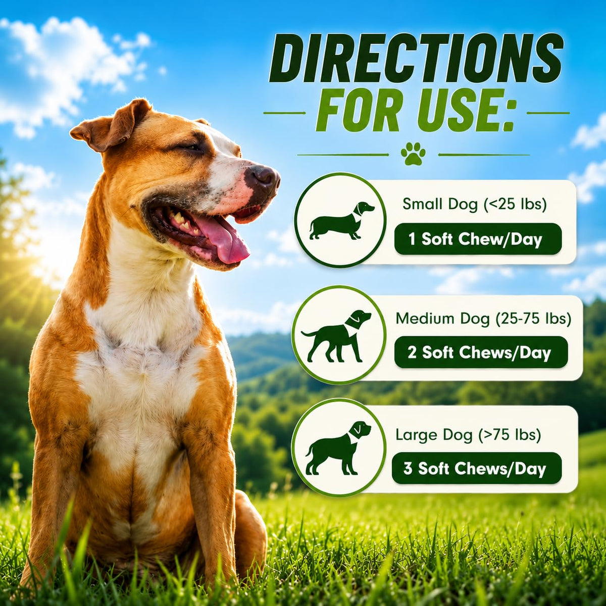 Liver Support Supplement for Dogs – Milk Thistle, Turmeric, Same & Choline – 90 Chews A4457