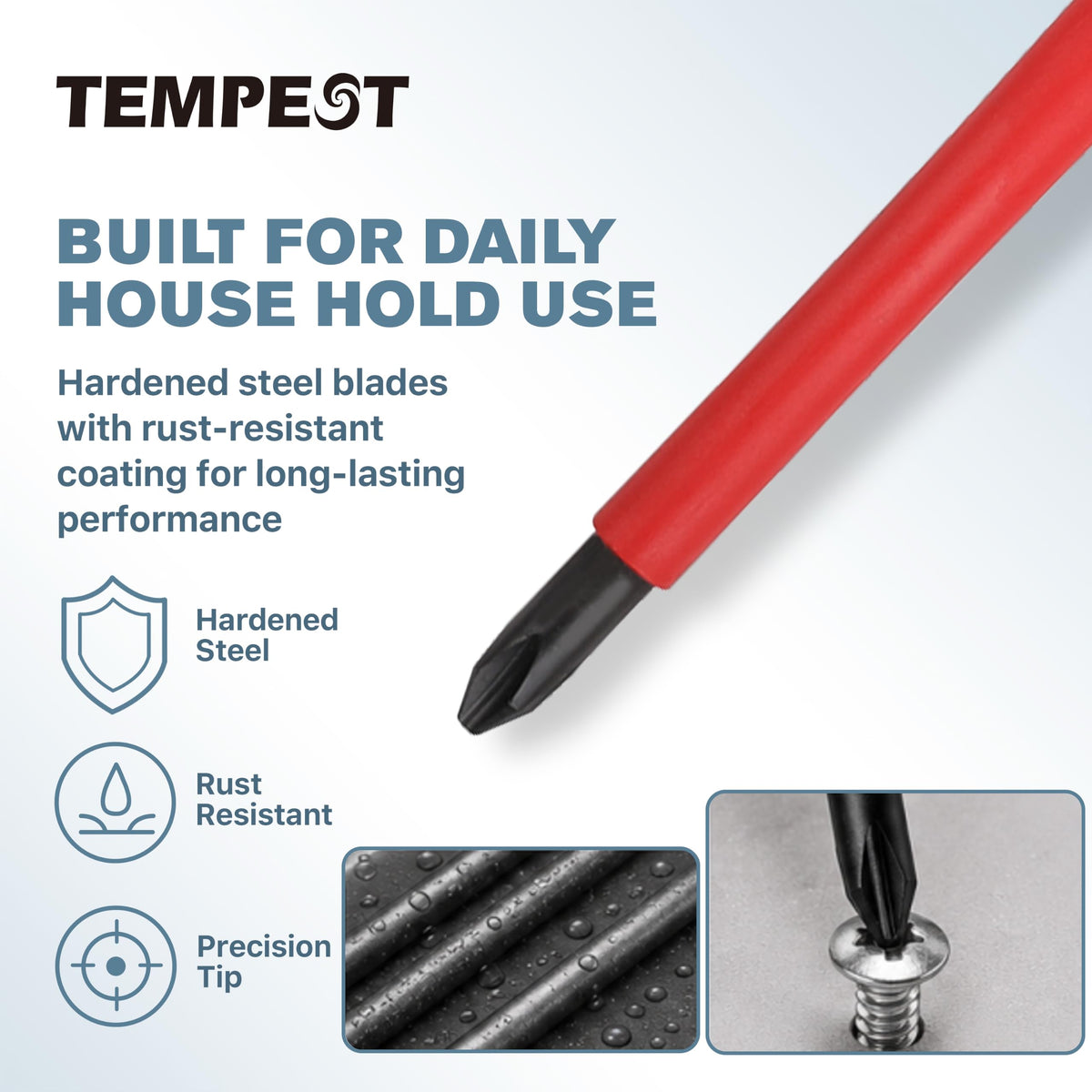 7 Piece VDE Insulated Screwdriver Set with Voltage Tester G7966