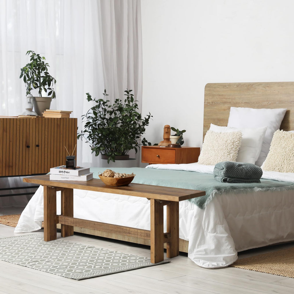 Solid Wood Bench W443