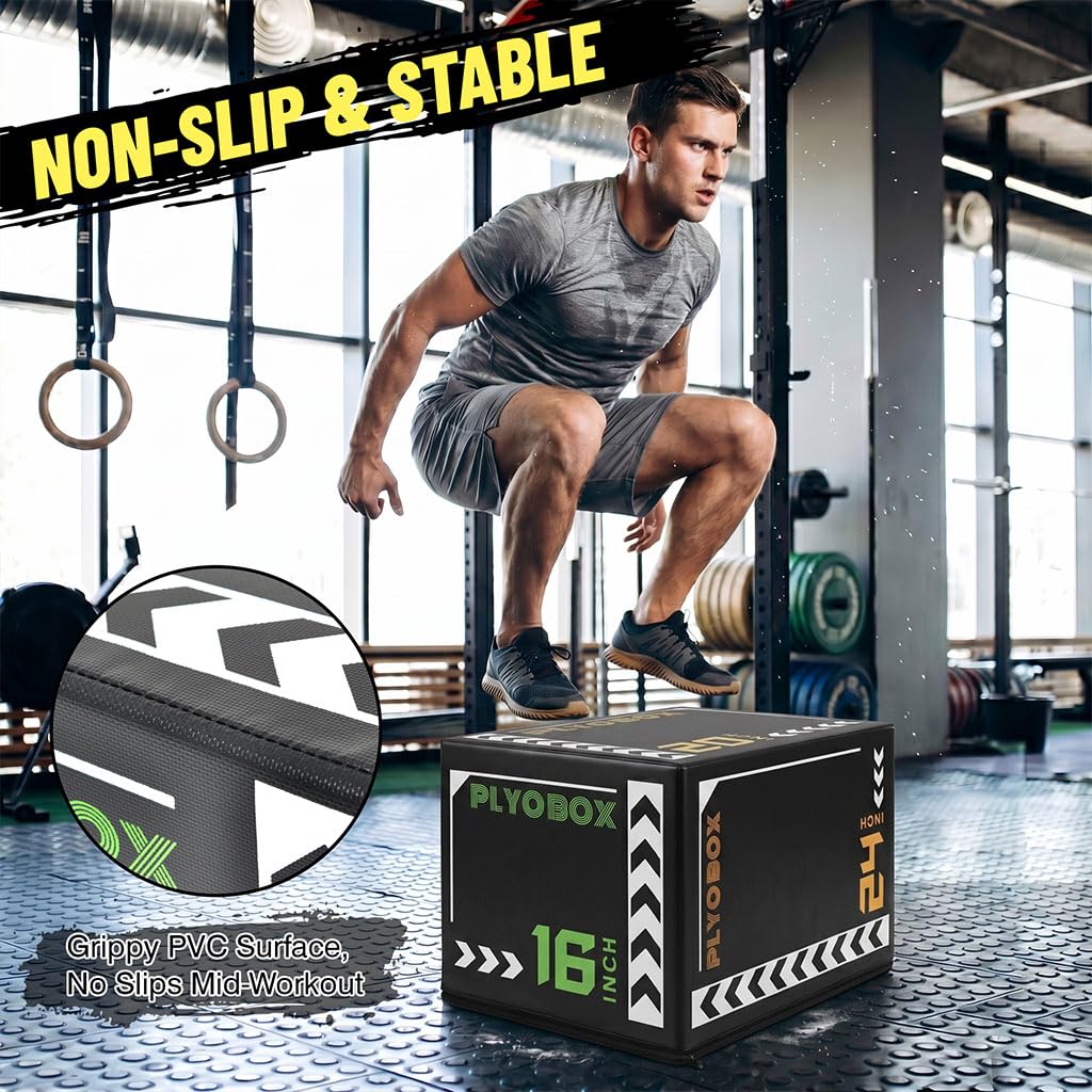 3-in-1 Plyometric Jump Box Z973221