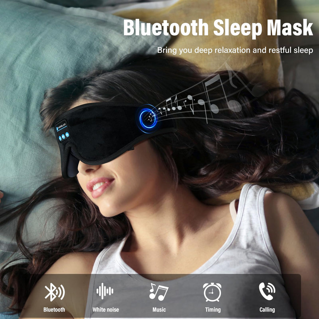 Sleep Mask with Bluetooth Headphones O7271