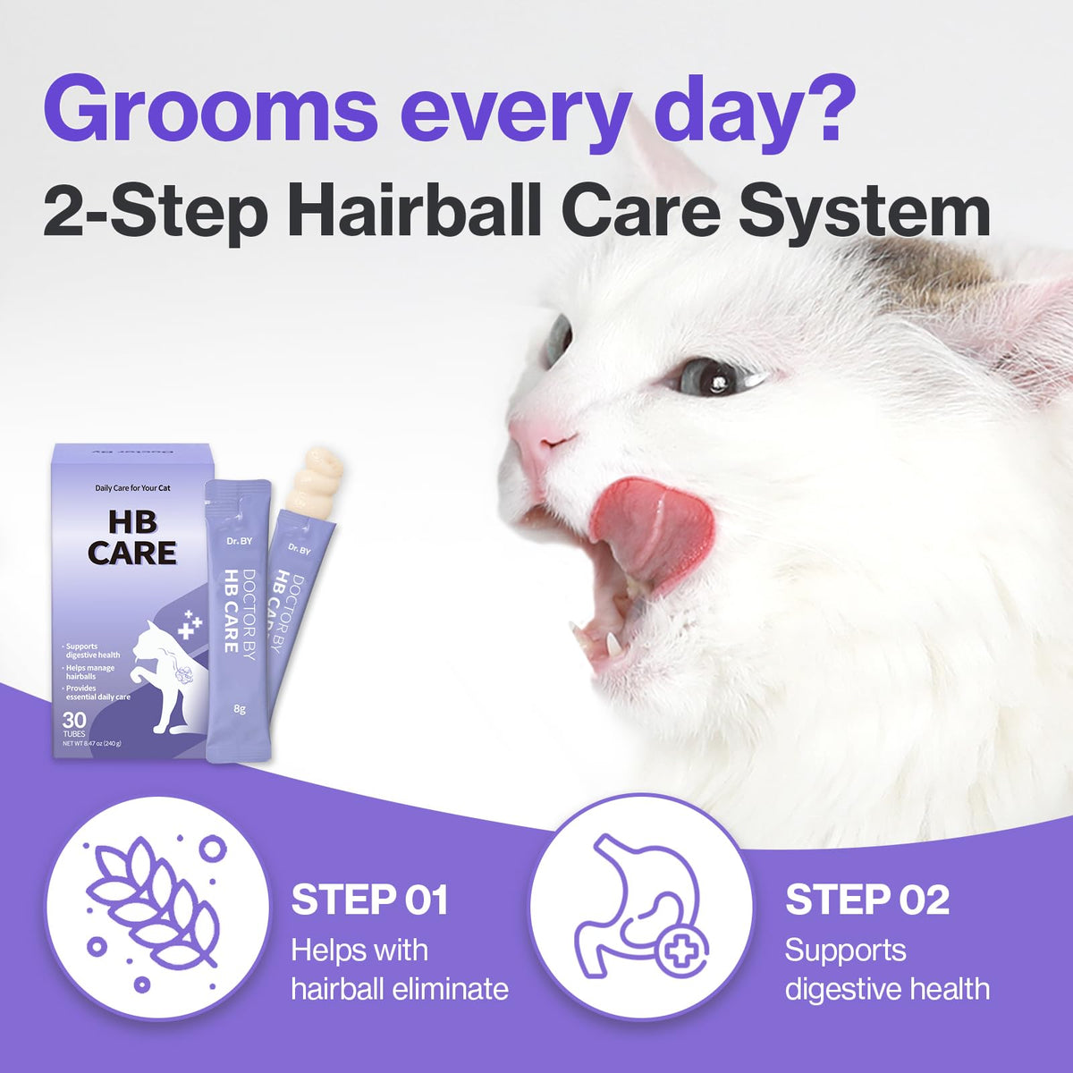 Chicken Flavor Hairball Relief Cat Supplement 30 Count N676859