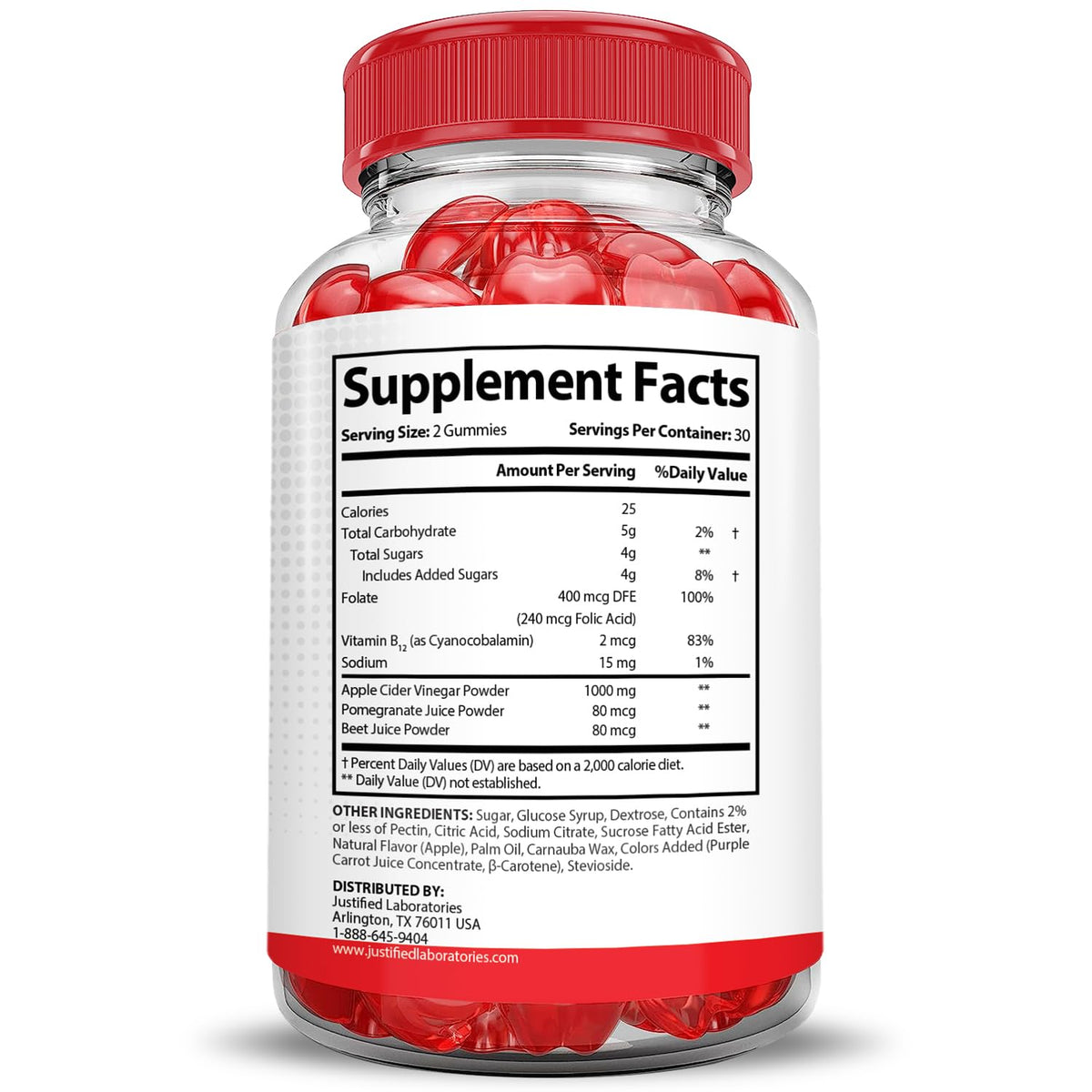 Vital Pump XL Performance Gummies 1000MG Beet Juice B12 Vegan Non GMO 120 Gummys B124996