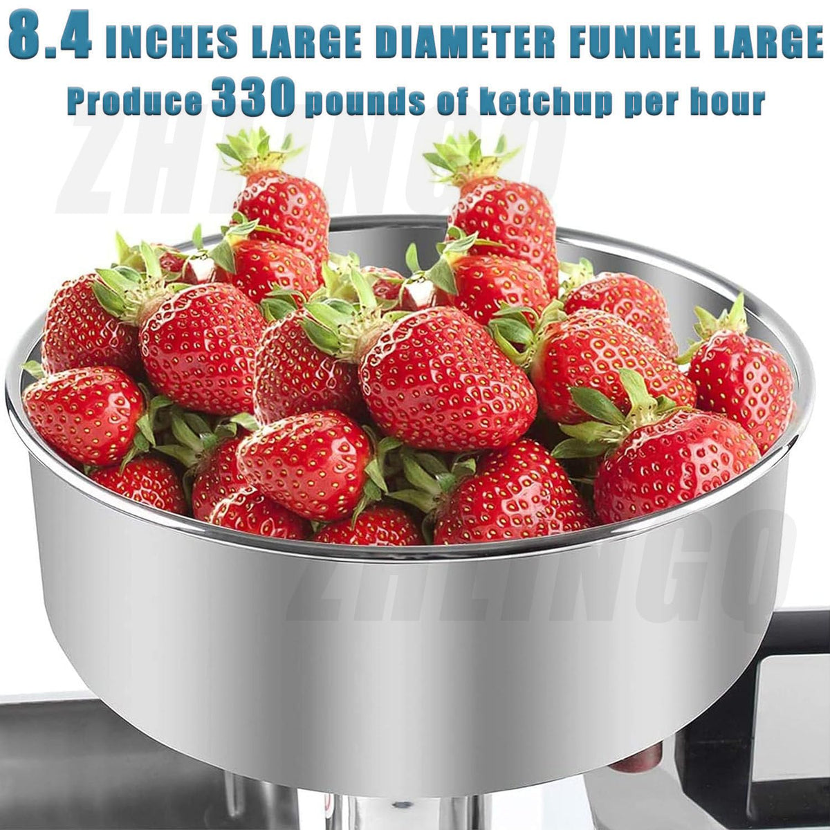 Commercial Electric Stainless Steel Tomato Strainer 150kg/h W811698