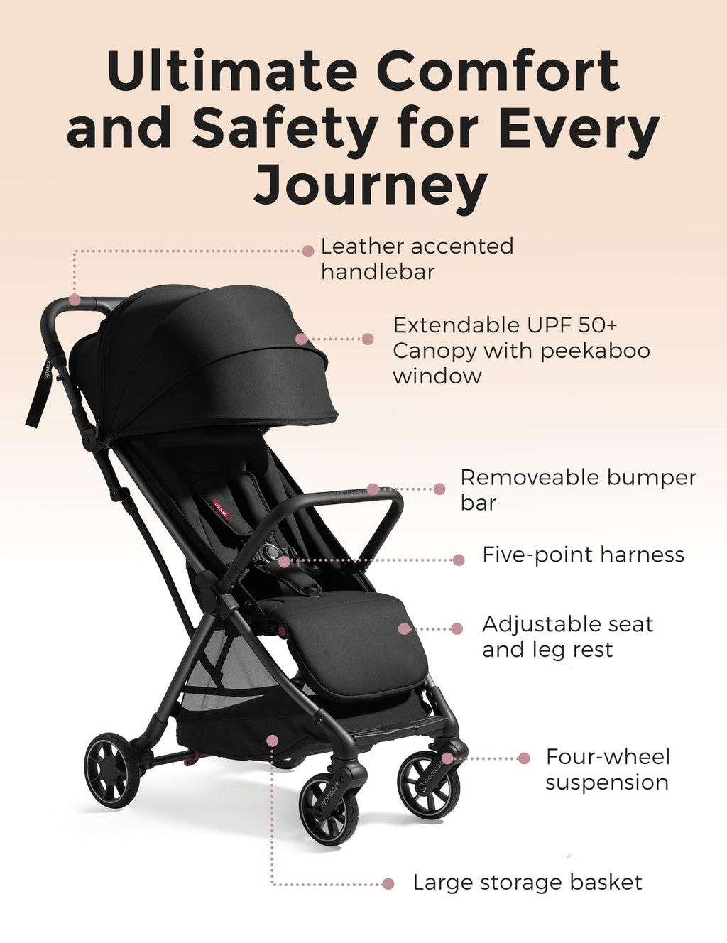 Lightweight Travel Stroller I916