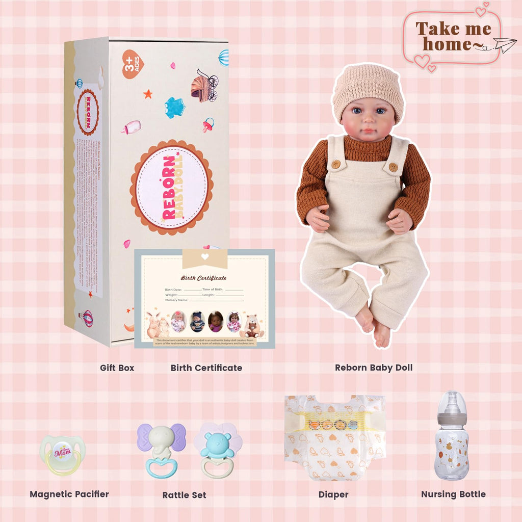 20 Inch Soft Body Reborn Baby Dolls Boy I82516