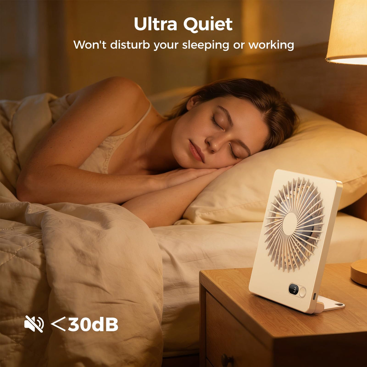 Rechargeable Battery Table Fan X5172