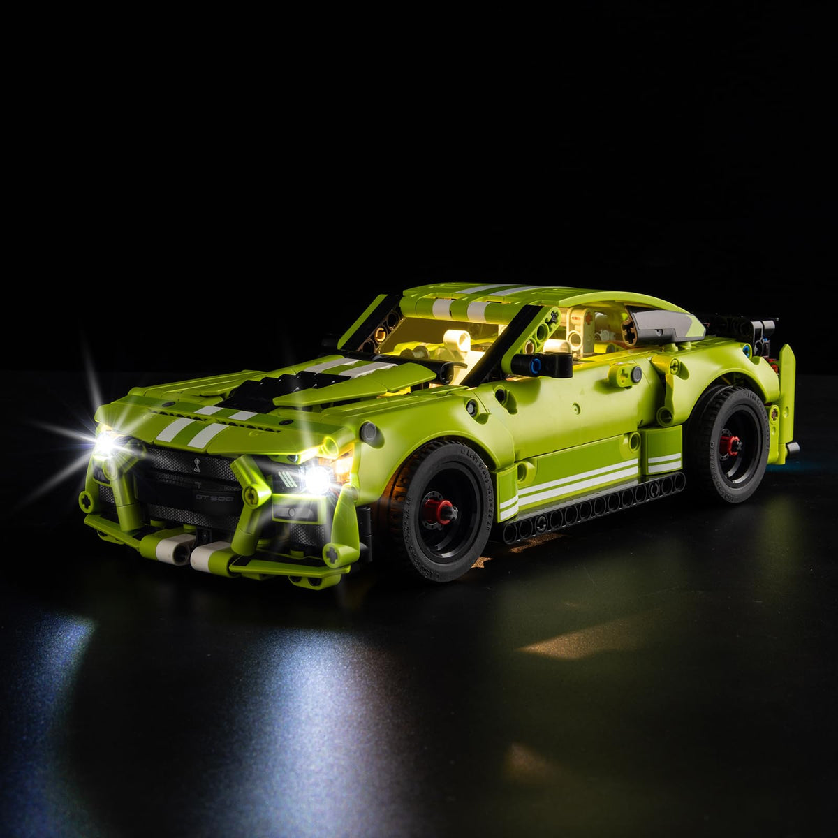 Light Kit Compatible with Technic Car, Lighting Accessories for Display W7299