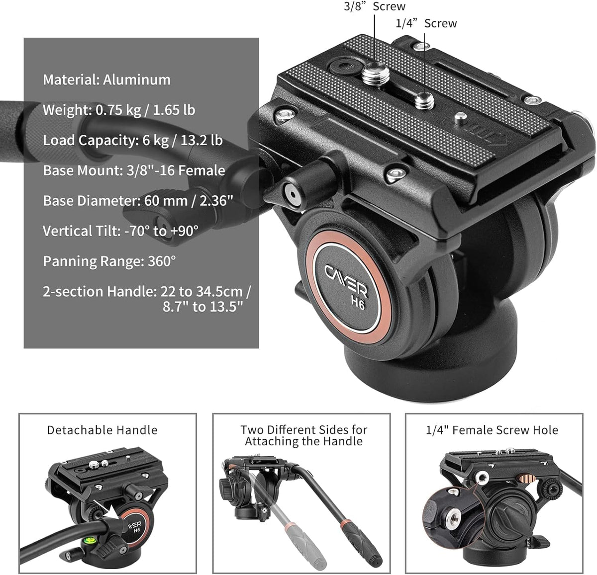 Carbon Fiber 4-Section Tripod D7018