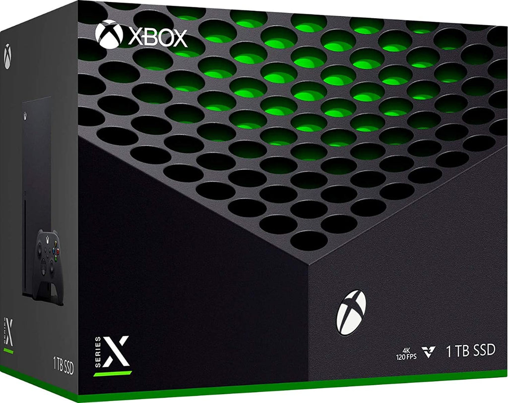 X-Box Series X Gaming Console Bundle 1TB SSD Black Console with Two Wireless Controllers S457681