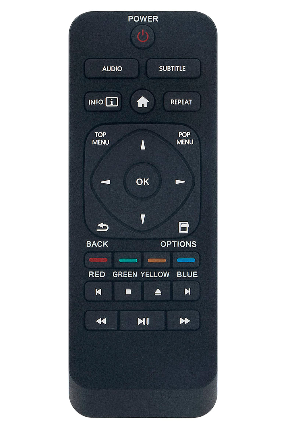 Remote Control for Philips 4K HD Blu-ray Player E448611
