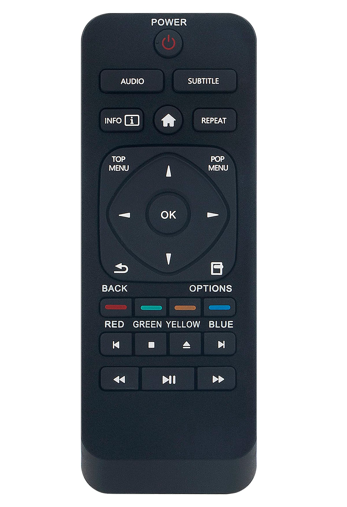 Remote Control for Philips 4K HD Blu-ray Player E448611
