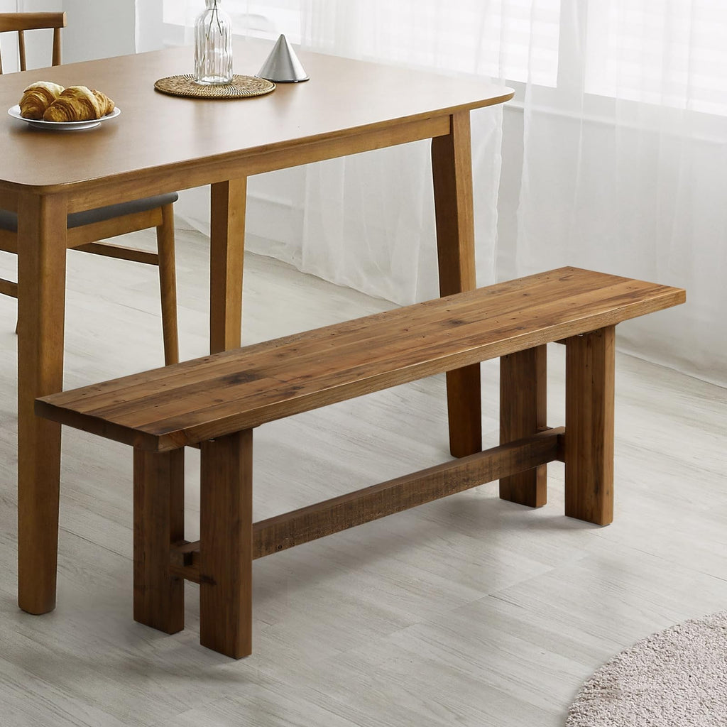 Solid Wood Bench W443