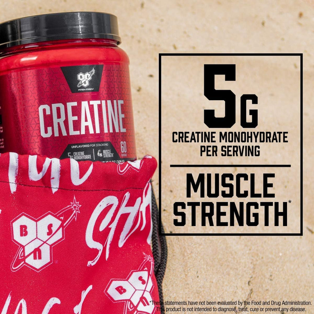 Micronized Creatine Monohydrate Powder, 5g per Serving, 60 Servings D380261