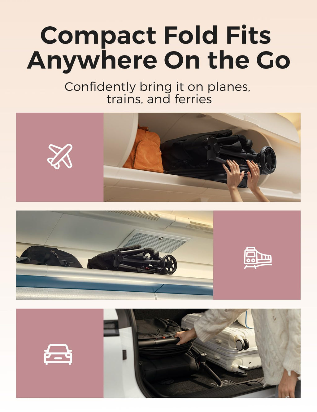 Lightweight Travel Stroller I916