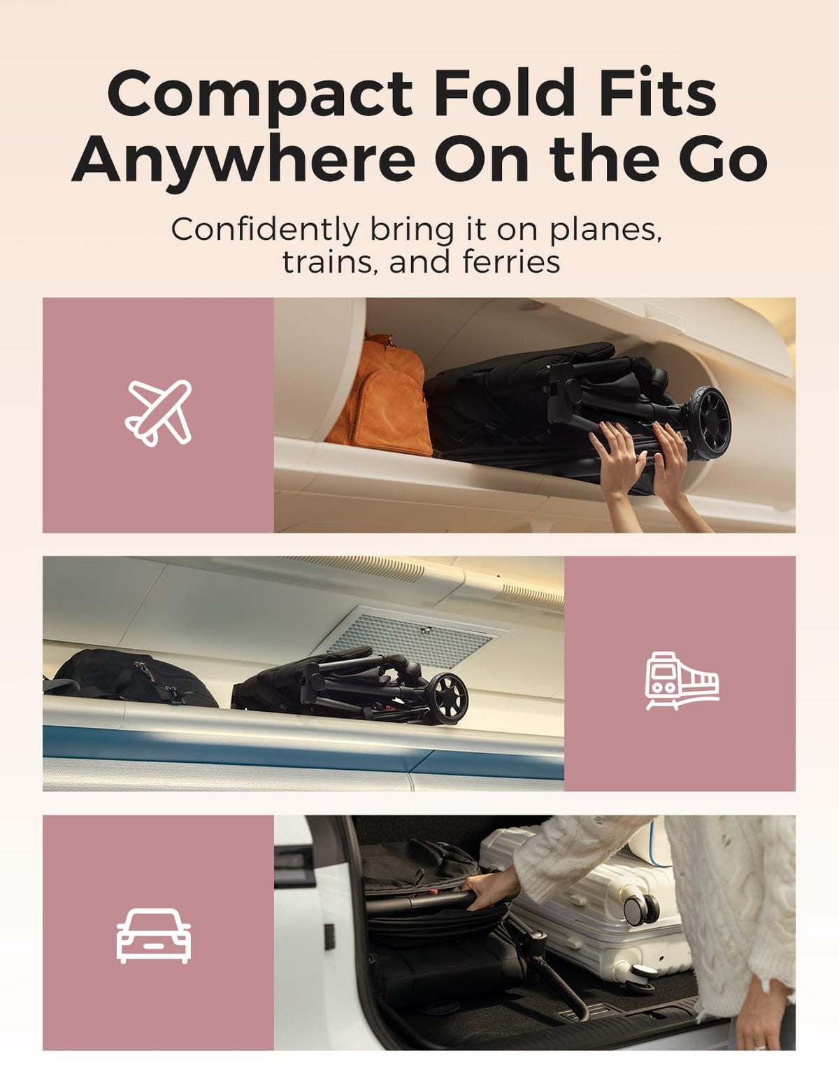Lightweight Travel Stroller I916
