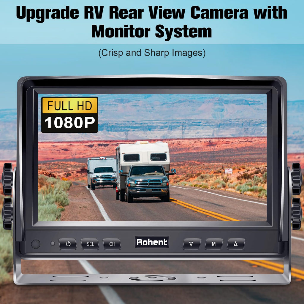7" Split Screen Dual Backup Camera System J36855