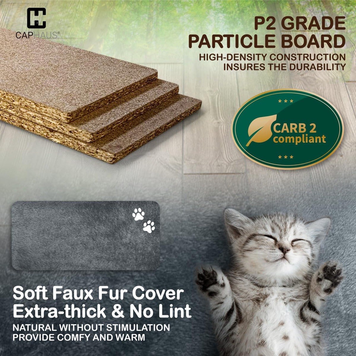 Extra Large 80-Inch Tall Cat Tree with Scratching Posts Q482