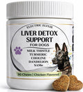 Liver Support Supplement for Dogs – Milk Thistle, Turmeric, Same & Choline – 90 Chews A4457