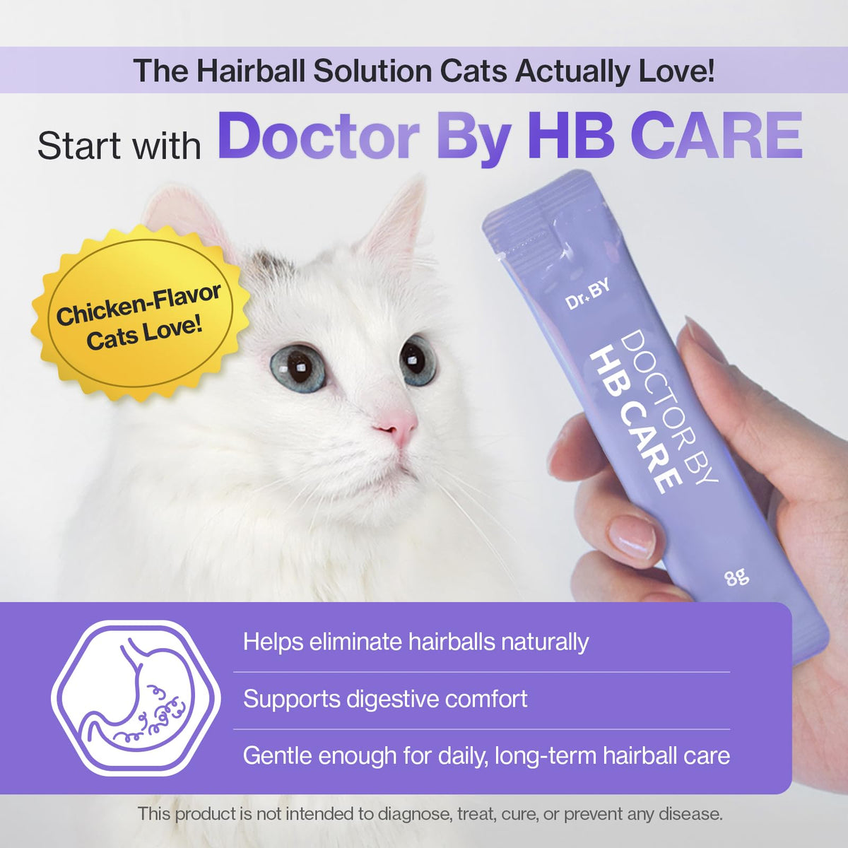 Chicken Flavor Hairball Relief Cat Supplement 30 Count N676859