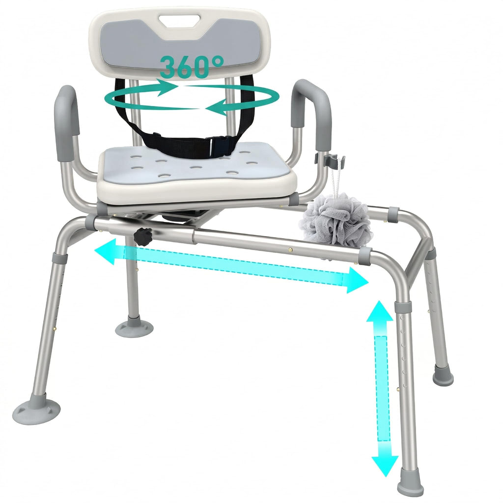 Tub Transfer Bench with Swivel Seat N843