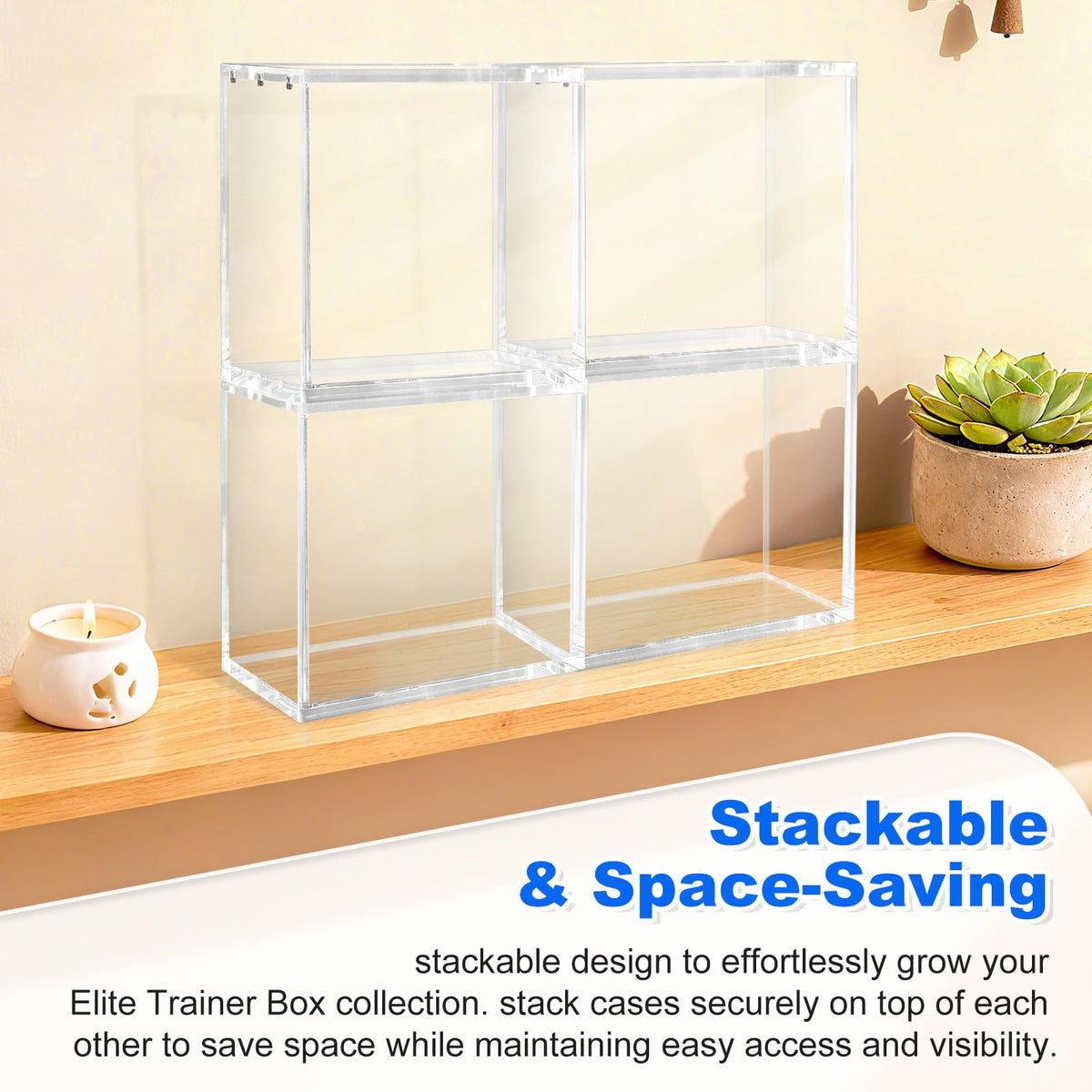 8mm Acrylic Display Case with Magnets X592937