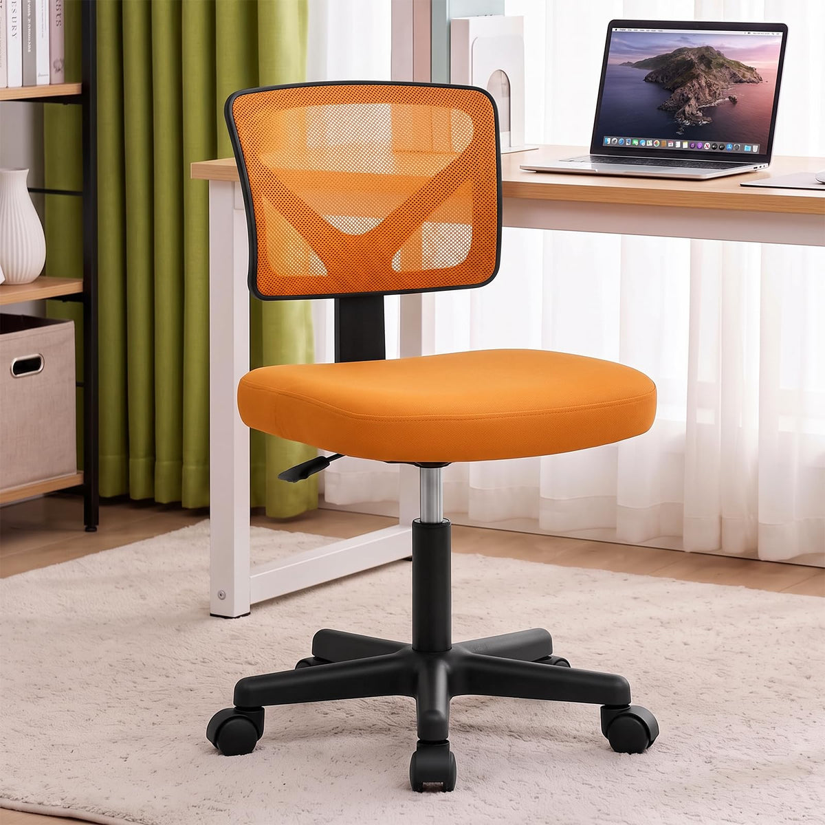 Armless Mesh Office Chairs S3579