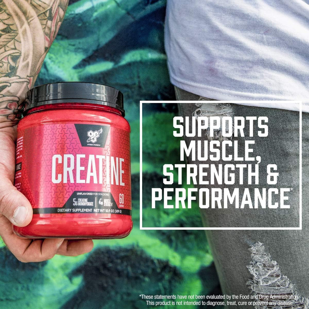 Micronized Creatine Monohydrate Powder, 5g per Serving, 60 Servings D380261