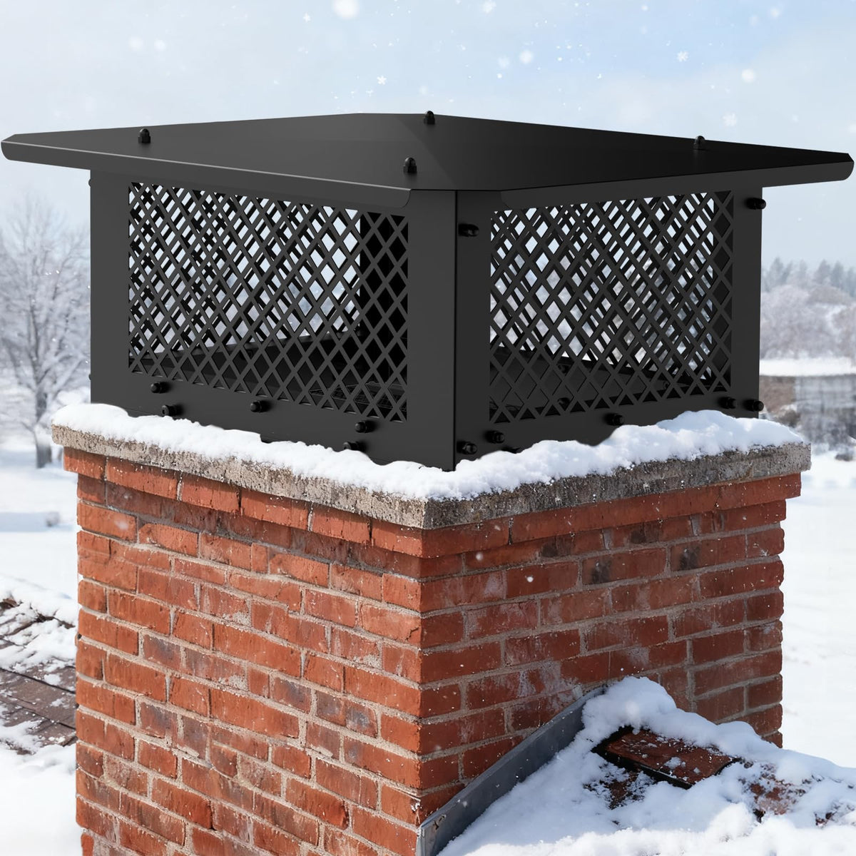 Rectangular Chimney Cap 14"x19" U2699