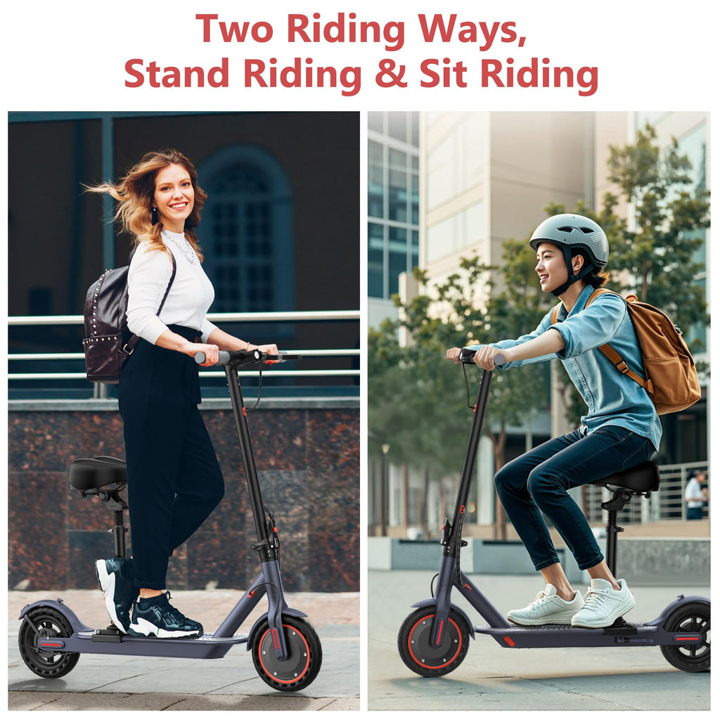 Electric Scooter with 350W/500W Motor, 19-20 MPH, Foldable C874952