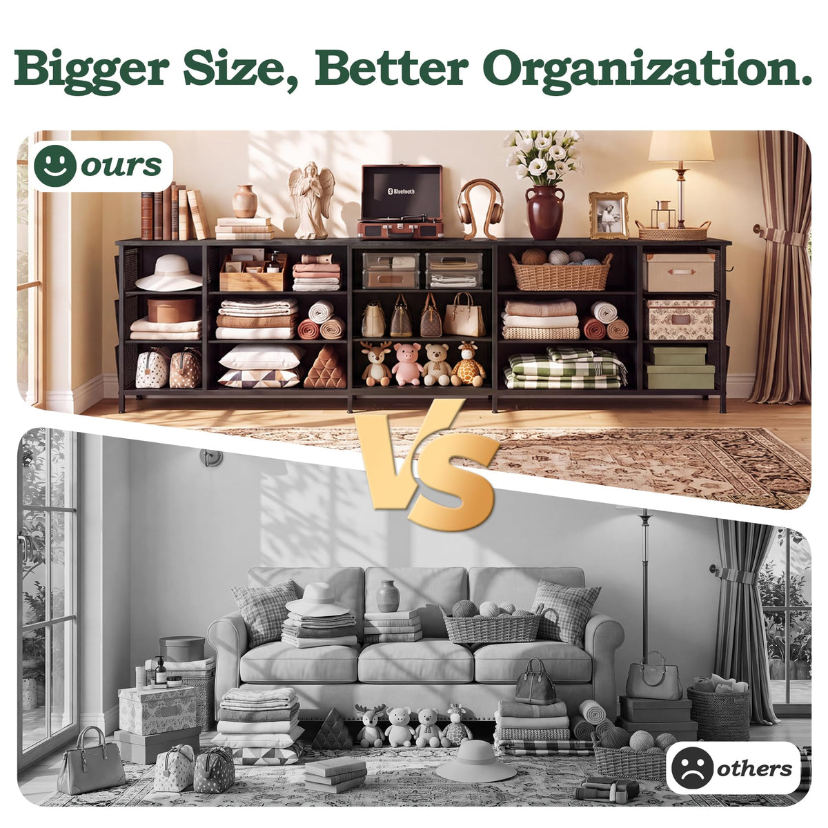 80.7" 15 Drawer Long Dresser N576
