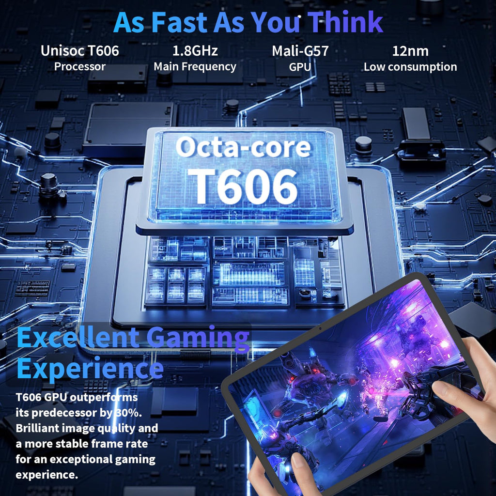 10 Inch Android Tablet with Keyboard P8976