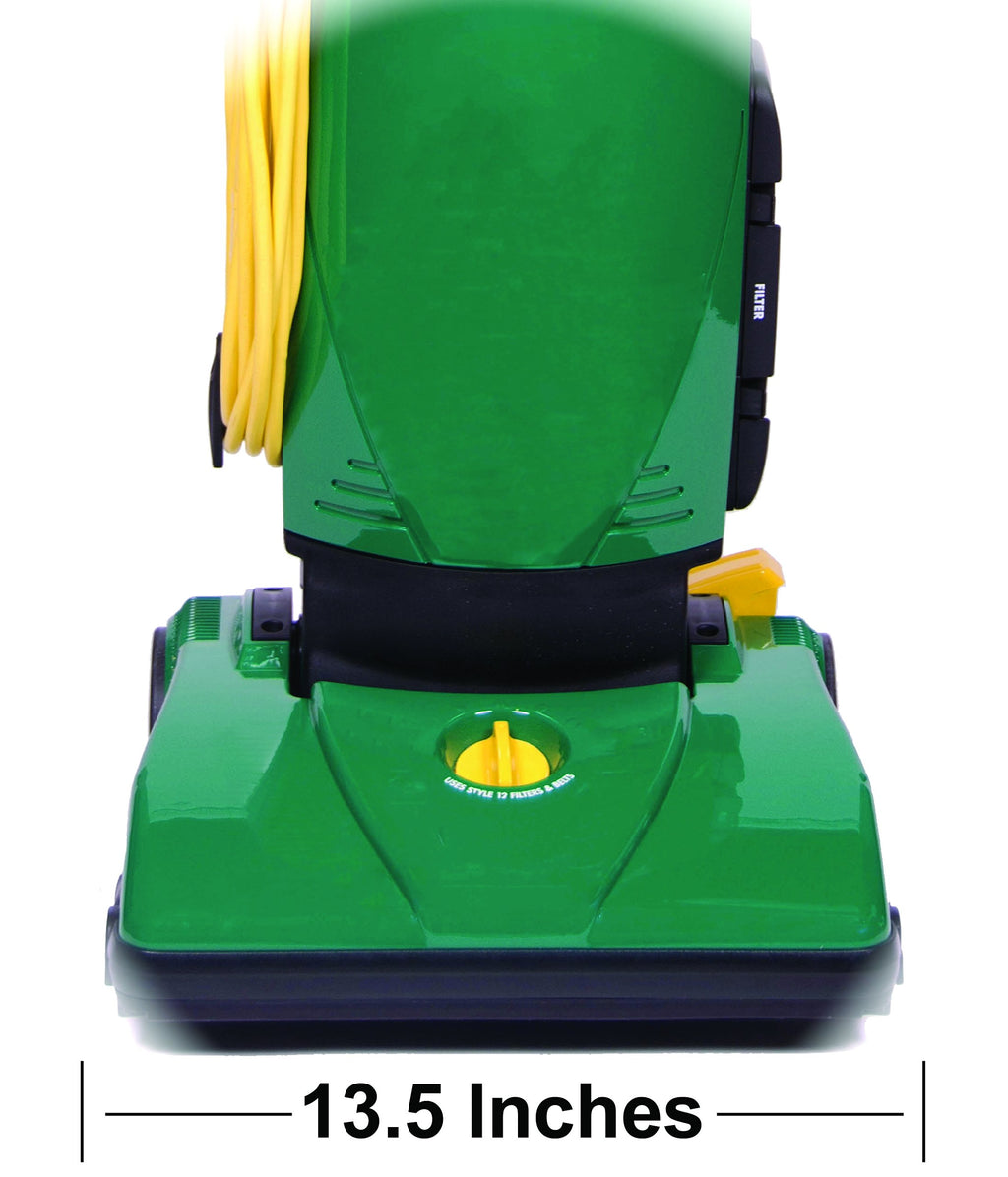 Bagged Lightweight Upright Vacuum Cleaner & Bagless Stick Vacuum with Crevice Tool S46131
