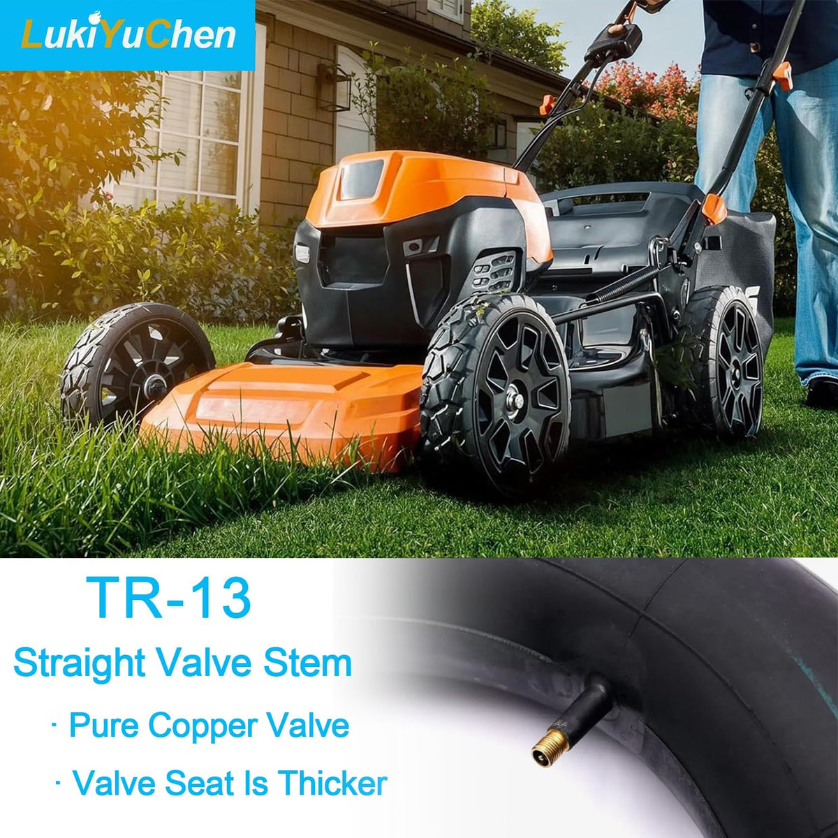 15x6.00-6 Inner Tube with TR13 Valve Stem 2/Pack K159342
