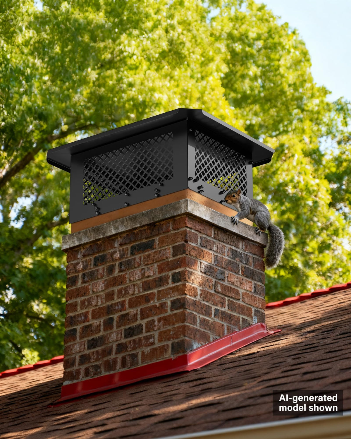Rectangular Chimney Cap 14"x19" U2699