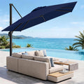 10 X 13 FT Cantilever Umbrella with 360-Degree Rotation I230157