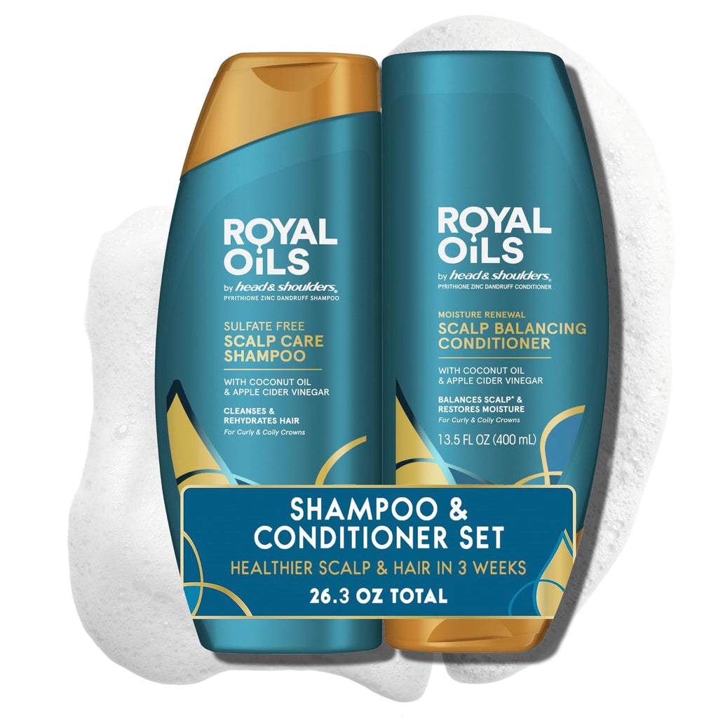 Shampoo and Conditioner Set 1% Pyrithione Zinc 12.8 fl oz C54812