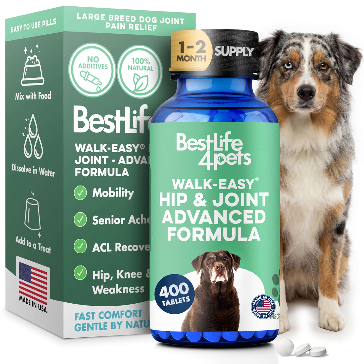 Hip and Joint Supplement for Dogs A920