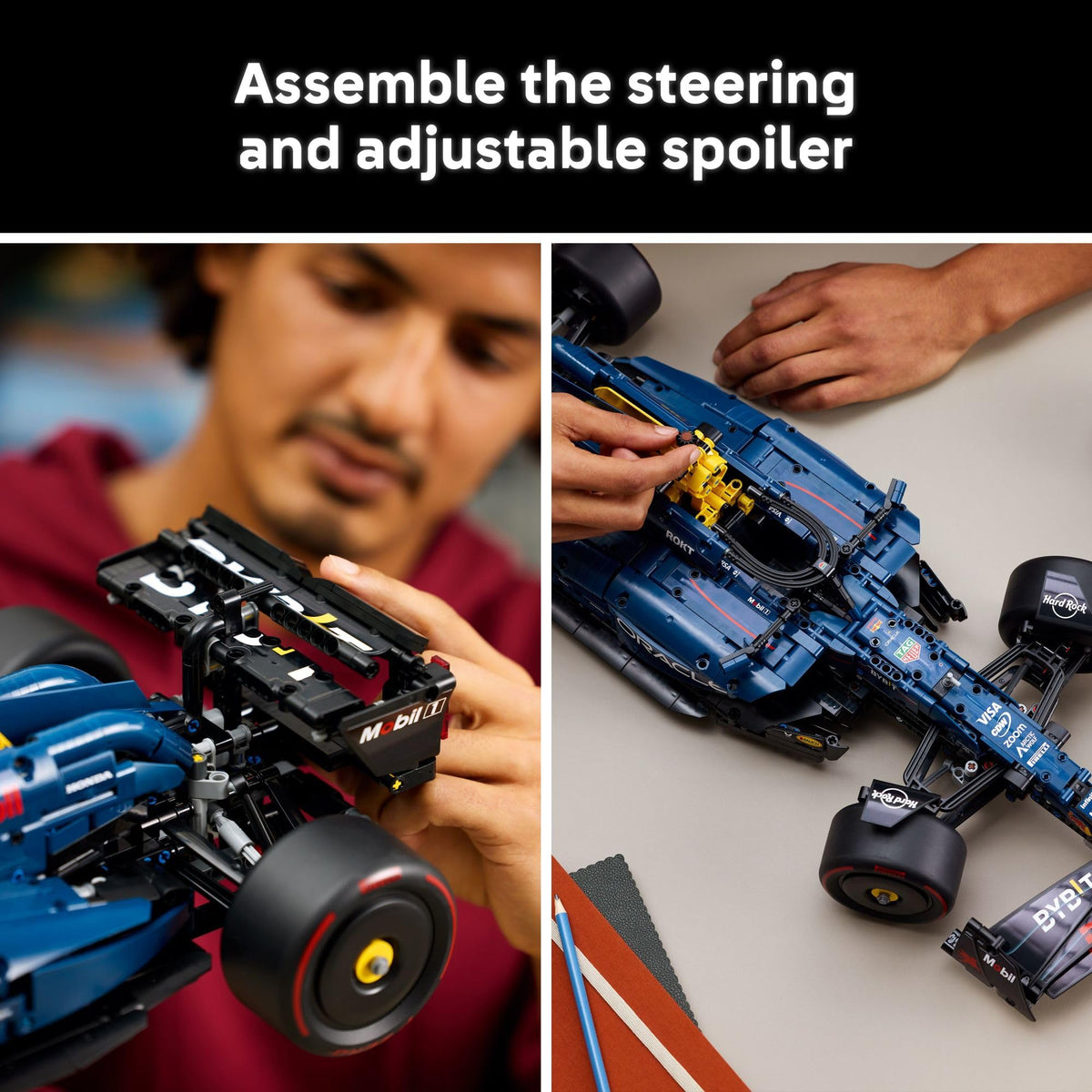 Technic F1 Race Car Model Kit Building Set B50092