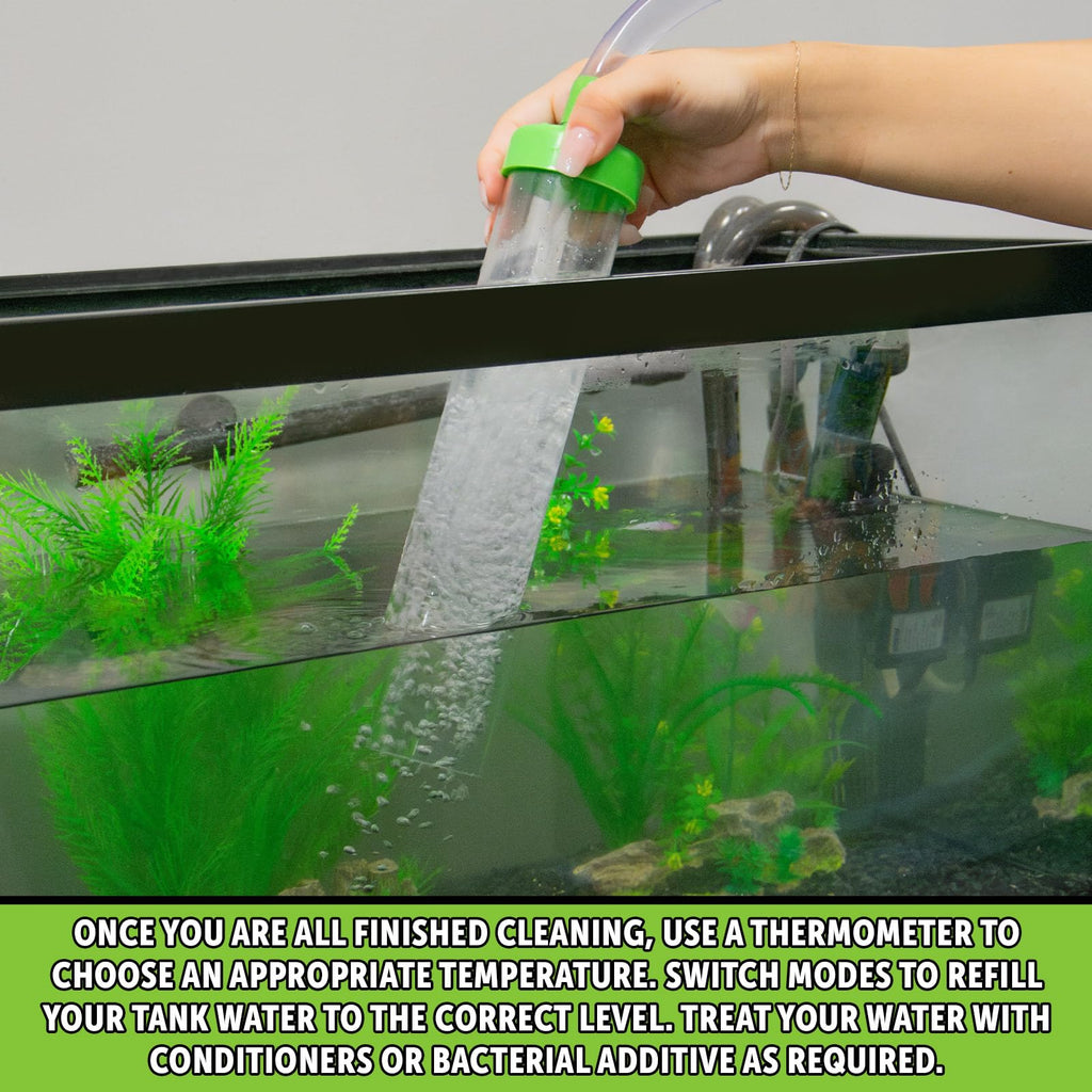 Aquarium Maintenance System, Gravel Cleaner and Water Changer, 25 Foot M709454