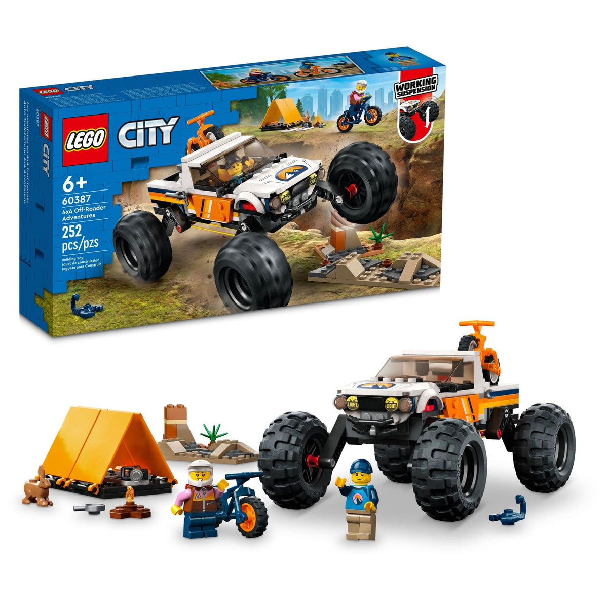 4x4 Off-Roader Building Blocks Toy Truck Z702125