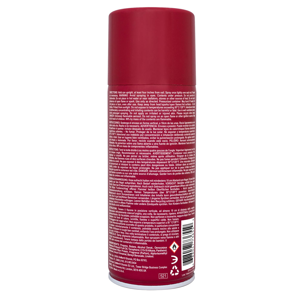 Nail Enamel Dryer Spray 7.5 fl oz J5611