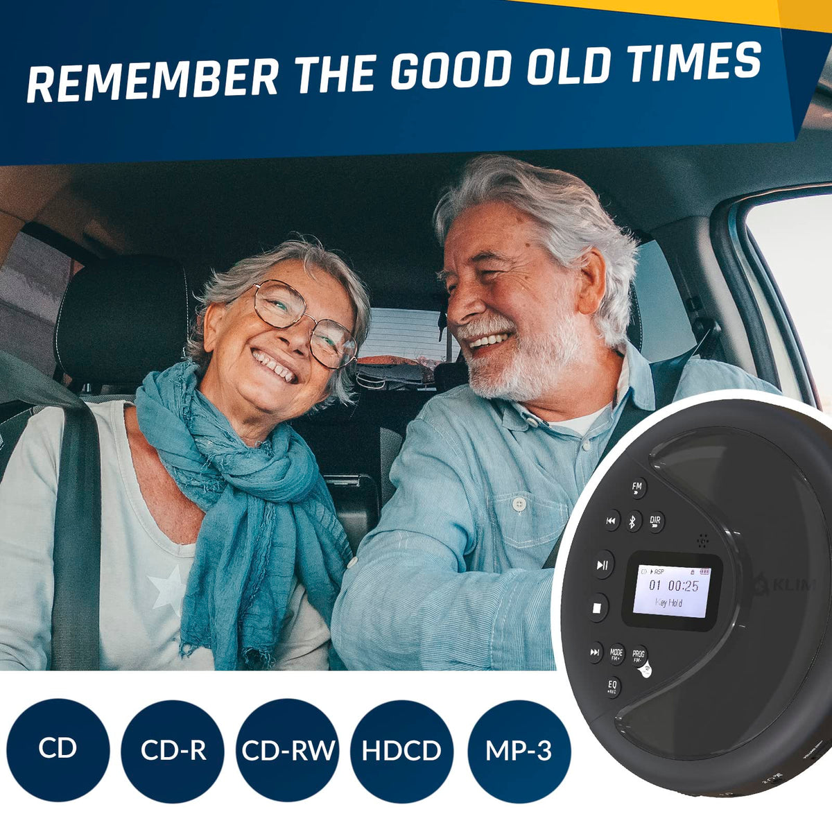 Portable CD Player with Bluetooth N340