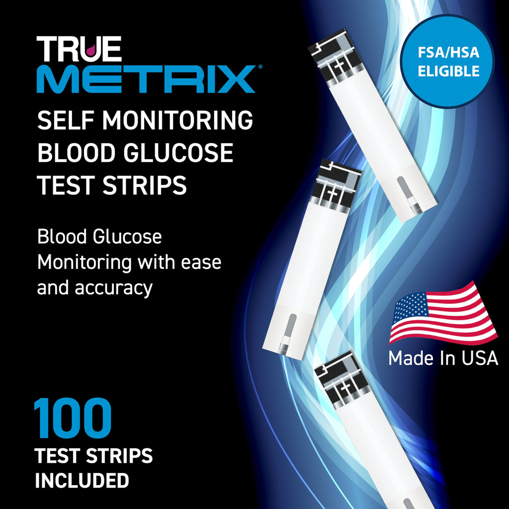 Blood Glucose Test Strips, 100 Count A1322