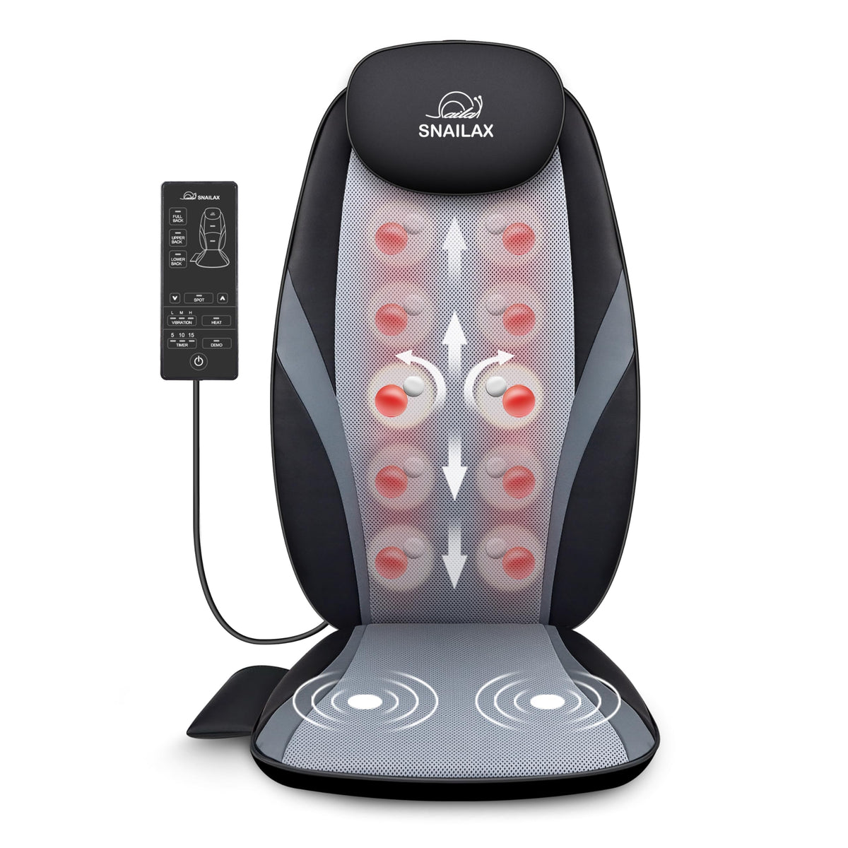 Shiatsu Back Massager with Heat Q2356