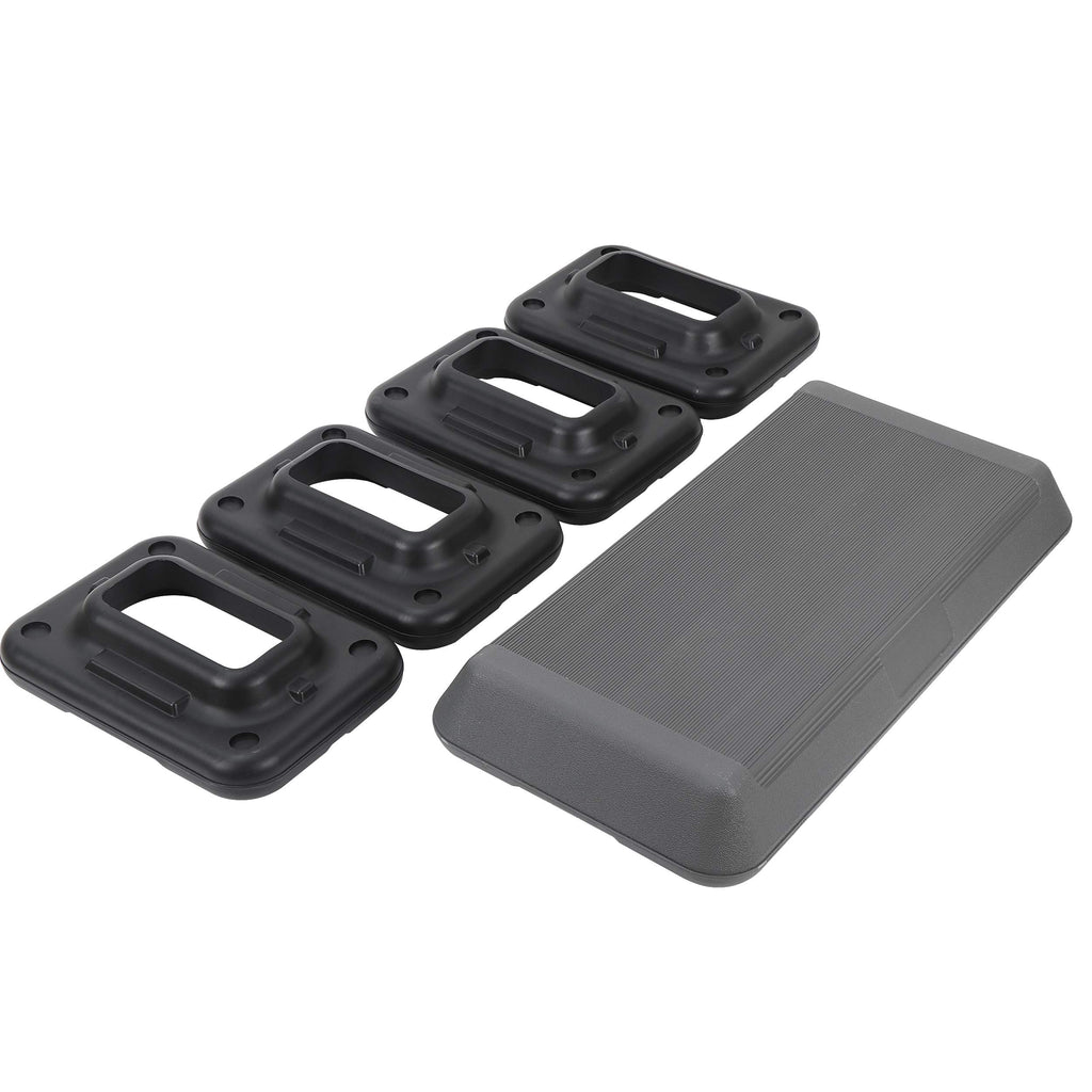 28.5'' Exercise Aerobic Step Platform with 4 Risers F148