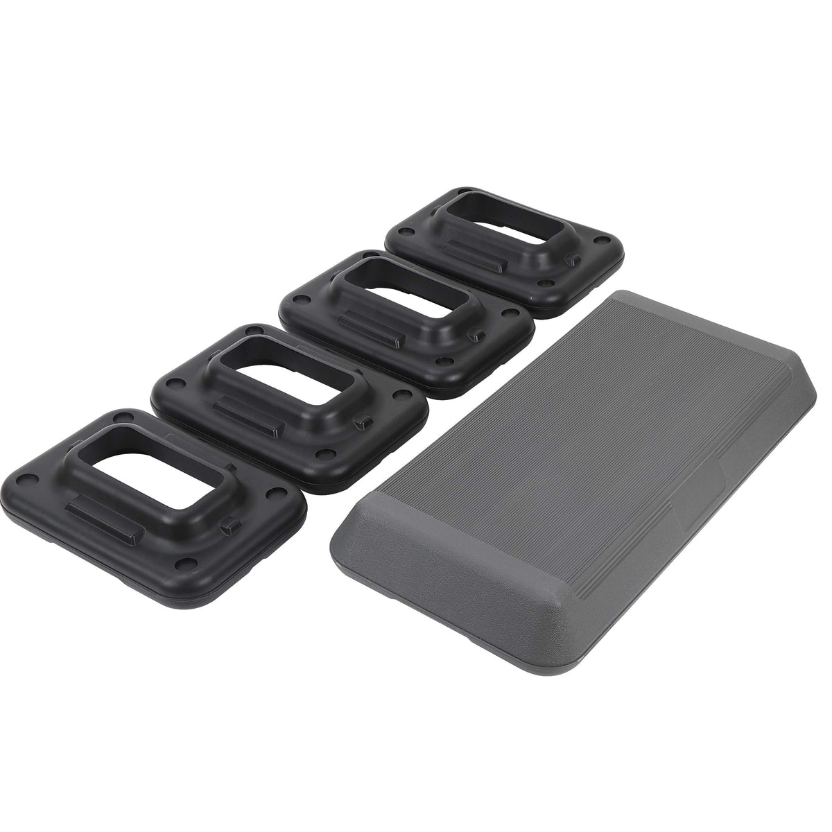 28.5'' Exercise Aerobic Step Platform with 4 Risers F148