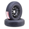 Trailer Tire Wheel ST205/75R15 10PR E 5X4.5 Black Pk2 Y535