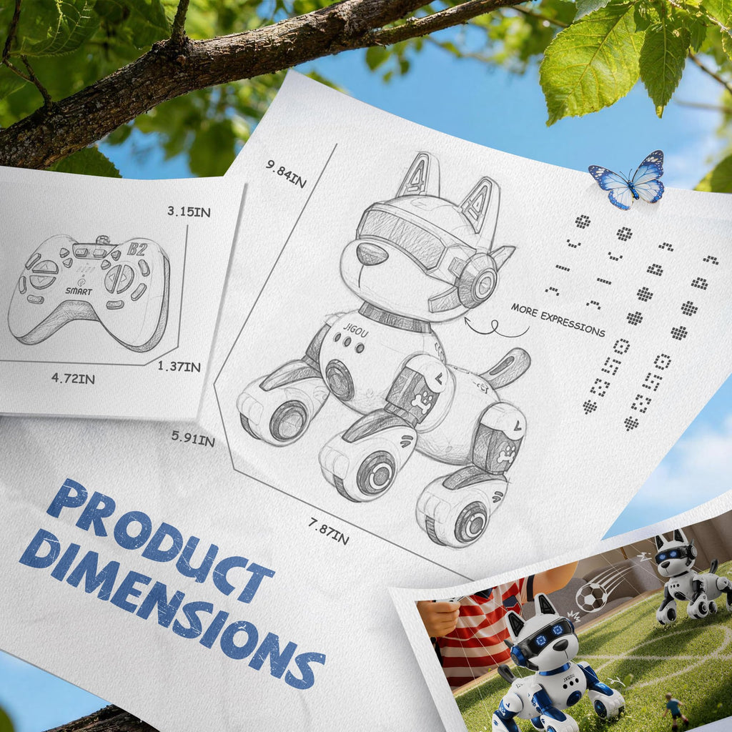Remote Control Robot Dog C728181